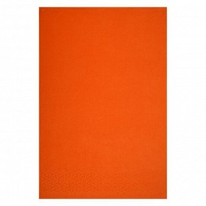 Полотенце махровое «Радуга» цвет оранжевый, 100х150, 295 гр/м