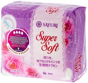 Гигиенические прокладки Super Soft, супер, 24 см, 9 шт