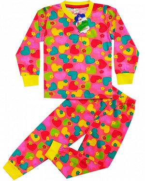 Пижама для девочки 3-7 BONU Артикул: B0234