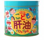 UNIMAT RIKEN Рыбий жир для детей со вкусом банана в банке