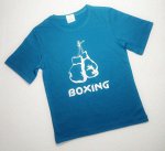 Футболка &quot;Boxing&quot;. Цвет бирюза