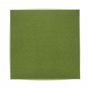 Набор коробок 5в1 "Зелёный ковролин", с тиснением, 34 х 34 х 9 - 26 х 26 х 5 см