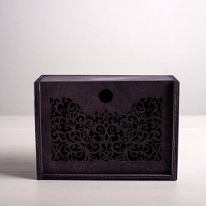 Ящик подарочный деревянный «Для тебя», 20 * 14 * 8 см