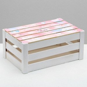 Коробка деревянная подарочная «Космос», 21 * 33 * 15  см