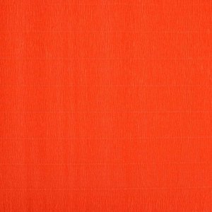 Бумага гофрированная, 981 "Оранжевая", 0,5 х 2,5 м