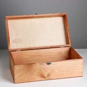Ящик деревянный подарочный Gift boX, 35 ? 20 ? 15 см