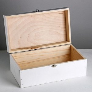 Ящик деревянный подарочный Gift for real man, 35 ? 20 ? 15 см