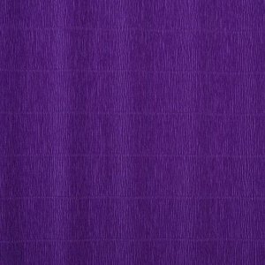 Бумага для упаковок и поделок, Cartotecnica Rossi, гофрированная, фиолетовая, однотонная, двусторонняя, рулон 1 шт., 0,5 х 2,5 м