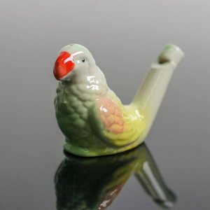 Свистулька керамическая «Попугай»