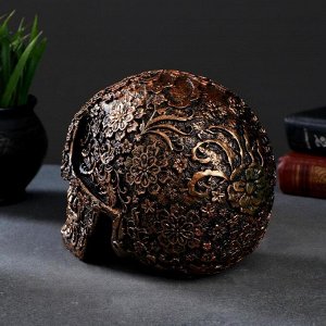 Фигурка полистоун «Череп», 19.5x13x15 см