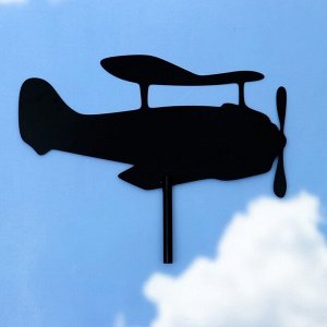 Флюгер "Самолет-2",  50х34см