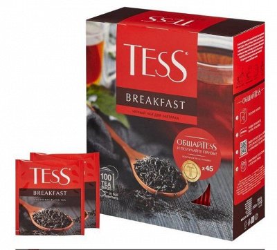 Чай "Richard" - превосходный вкус и аромат — Tess черный (пакетированный)