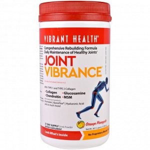 Vibrant Health, Joint Vibrance, версия 4.3, апельсиновый ананас, 367,5 г (12,96 унции)