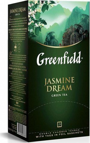 Чай Гринфилд Jasmine Dream green tea 2г 1/25/10, шт