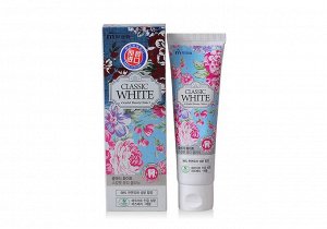 Зубная паста «Classic White» / “Scarlet Beauty Clinic” отбеливающая с ароматом мяты и ягод (коробка) 110 г / 40