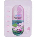 280184 &quot;Jigott&quot; Lotus Real Ampoule Mask Маска для лица тканевая ампульная с экстрактом лотоса 27 мл 1/600