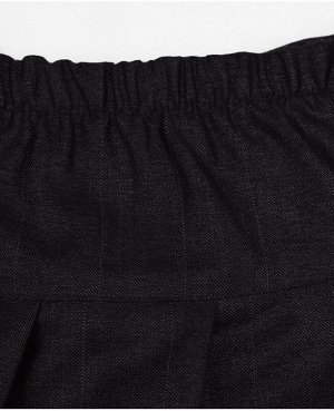 Серая школьная юбка для девочки 84623-ДШ20