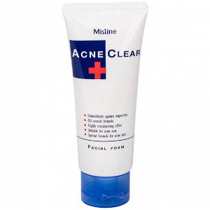 Mistine Пенка для умывания от Акне и проблемной кожи, Acne Clear Facial Foam, 85 гр