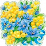 Украшение на скотче &quot;Цветы&quot;