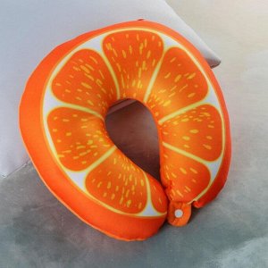 Подголовник-антистресс «Долька апельсина», на застёжке