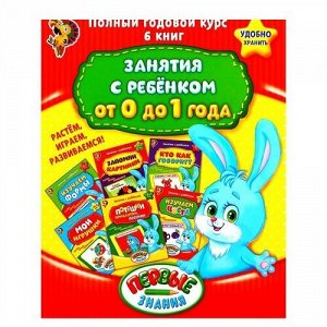 Полный годовой курс обучающих книг от 0 до 1 года