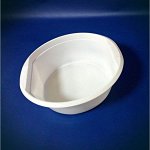 Миска (тарелка) одноразовая пластиковая 500 мл, белая,  50 шт.