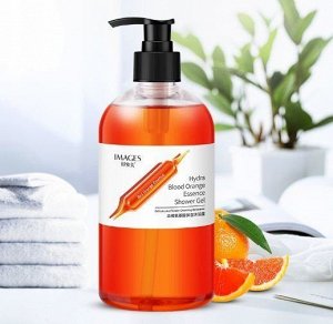 322733 IMAGES BLOOD ORANGE SHOWER GEL Гель для душа с экстрактом цитруса Юдзу, 550 мл