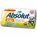 Мыло туалетное твердое детское &quot;Absolut&quot; &quot;Kids&quot; 90г, череда (Россия)
