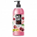 Мыло-крем туалетное жидкое &quot;Milgurt&quot; 0,86л, вишня и черешня в йогурте (Россия)
