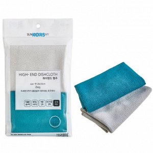 SUNG BO Салфетка для кухни универсальная №428 "High-End Dishcloth" (28см?34см) микрофибра 2шт