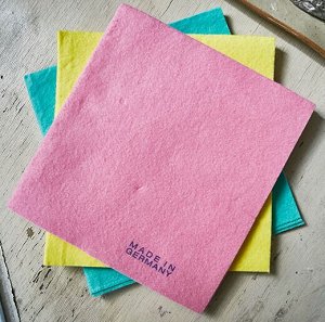 SUNG BO CLEAMY SUNG BO Салфетка д/кухни универс. №019 &quot;Non Woven Dishcloth&quot; (40см?38см) вискоза, полиэстер 3шт Корея