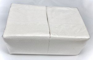 Салфетки  400л. 25х25 1сл. "БИГ ПАК"Белые
