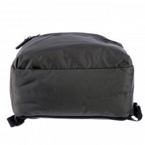 Рюкзак молодежный эргономичная спинка, deVENTE 44 х 32 х 16 см, Business, серо-зелёный