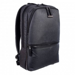 Рюкзак молодежный эргономичная спинка, deVENTE 44 х 32 х 16 см, Business, чёрный