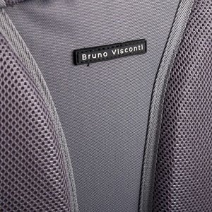 Рюкзак каркасный Bruno Visconti 38 х 30 х 20 см, «Милитари 7,62 мм», серый, пенал в подарок