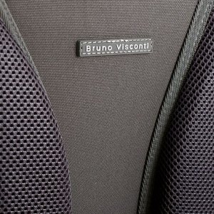 Рюкзак каркасный Bruno Visconti 38 х 30 х 20 см, "Бокс", тёмно-серый, с пеналом