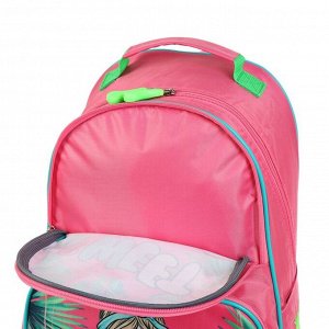Рюкзак школьный, Luris «Тимошка», 37 х 26 х 13 см, эргономичная спинка, «Девочка», розовый