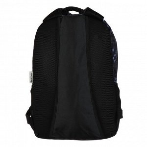 Рюкзак школьный Hatber Sreet 42 х 30 х 20, для мальчика, Тactic, чёрный