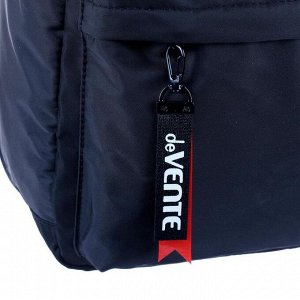Рюкзак молодежный deVENTE, 44 х 31 х 20 см, Friend, чёрный