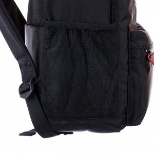 Рюкзак молодежный deVENTE, 44 х 31 х 20 см, Professional, чёрный