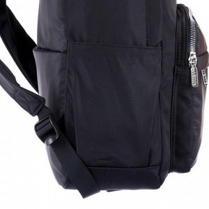 Рюкзак молодежный deVENTE, 44 х 31 х 20 см, OK, чёрный