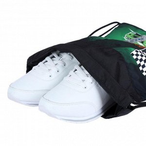 Рюкзак каркасный, Luris «Джерри 8», 36 x 27 x 20 см, наполнение: мешок для обуви, «Авто»