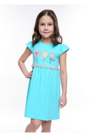 #103331 Платье св.голубой