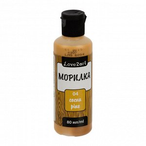 "Love2art" морилка LAS-80 80 мл 01 грецкий орех