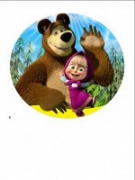 Вафельная картинка на торт D -14.5 см