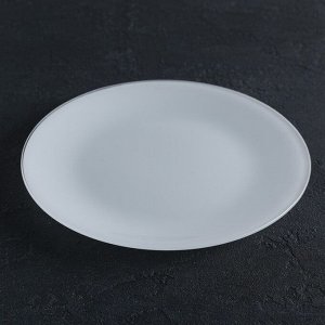 Тарелка 24 см, цвет белый