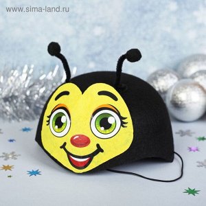 Шляпа карнавальная Пчелка р-р 52-54