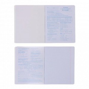 Тетрадь предметная «Пачки чипсов», 48 листов в клетку «Алгебра», обложка мелованный картон, УФ-лак