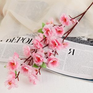 Цветы искусственные сакура нежность 65 см d-4,5 см розовый