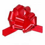 Бант шар 321/01-20 однотонный красный 32 мм